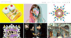 Desktop Screenshot of cristinaburns.com